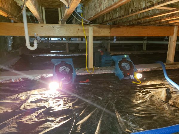 Crawlspace Water Removal in Brighton